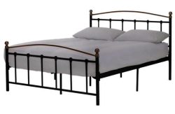 Cordelia Small Double Bed Frame - Black
